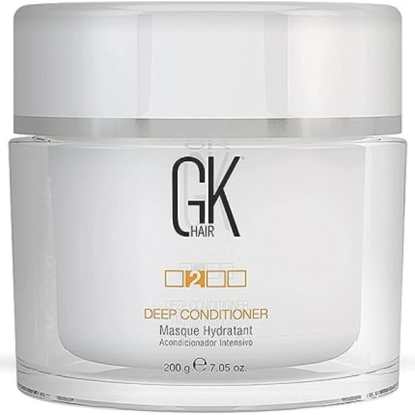 Gk Hair Global Keratin Deep Conditioner Mask (7.05 Fl Oz/200 g) Интенсивно увлажняющая восстанавливающая маска для сухих, поврежденных, окрашенных и вьющихся волос