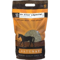 NATUSAT Dr. Eilers Special Pellets - minerālbarība zirgiem, vielmaiņa un KPU zirgiem, kažoka maiņa (5 kg)