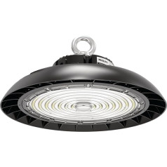 illumitec LED iekštelpu prožektors 200 W Philips Dimmable 185 lm/w 5000 K Dienasgaismas baltums Zems atspīduma leņķis 90° UFO iekštelpu gaisma Rūpnieciskās lampas High Bay Light iekštelpu zema starmešu gaisma Iekštelpu apgaismojums IP65