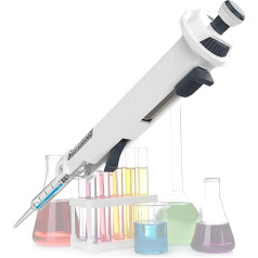 OuEUT 1000-5000μl laboratorijas vienkanālu pipetes Zinātniskās laboratorijas mikropipetes Manuāli regulējams tilpums Augstas precizitātes pipetes