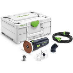 Festool malu frēze OFK 500 Q-Plus R2 (ar noapaļojošo frēzi, nosūcējkrāna pārsegu), iepakojumā Systainer