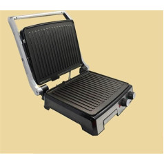 SCHYWL Sandwichtoaster, Paninipressen, Sandwichmaschine Mit Einstellbarer Temperatur, BBQ-Grill, Steakgrill, Elektrische Backform