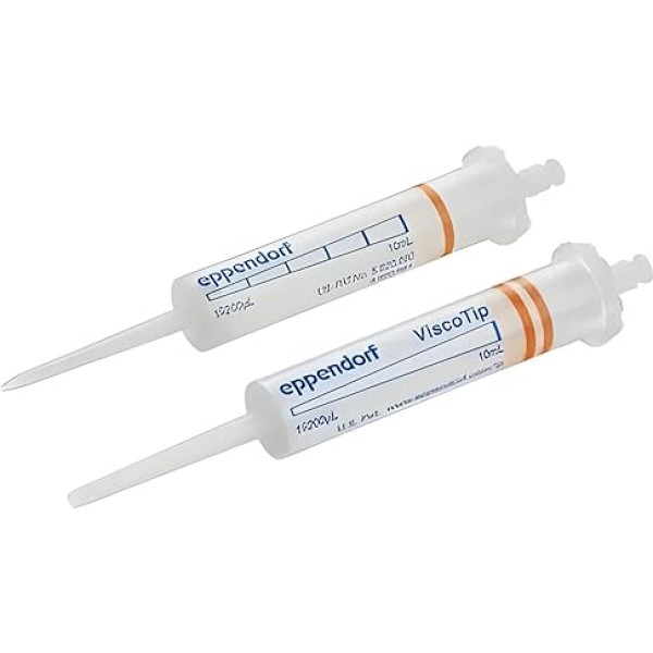 Eppendorf ViscoTip Quality Spritzenspitzen, Orange, 10mL Kapazität, 100 Stück