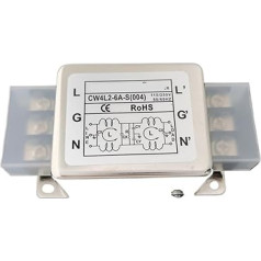 CW4L2-3A/6A/10A/20A/30A-S(004)(005) Klemmenblock einphasiger 220-V-Stromfilter zur Reinigung und Entstörung(CW4L2-6A-S 004)