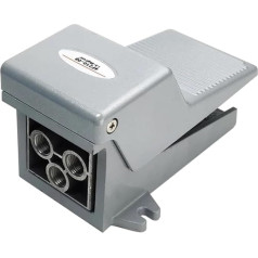 1 Stück 4F210-08 6,35 mm 2 Positionen 5 Port Air Food pneumatisches Steuerpedalventil (Farbe: nur 4F210-08)