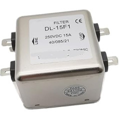 Einphasiger 250-V-DC-Gleichstromfilter DL-15F1 15A elektromagnetischer Störschutz