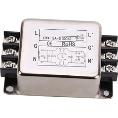 CW4-3A/6A/10A/20A/30A-S 004 Netzteilfilter einphasiger AC 220V Anti-Interferenz-Primärfilter (CW4-3A-S 004)