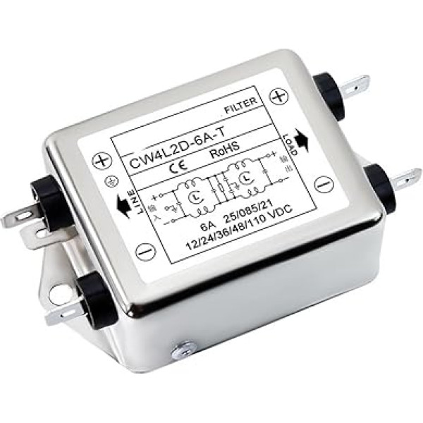 CW4L2D-3A/6A/10A/20A-T DC zweistufiger Schweißchip einphasiger DC-Leistungsfilter(CW4L2D-6A-T)