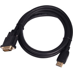 Кабель hdmi - dvi 1,8 м dvi 24+1, позолоченный