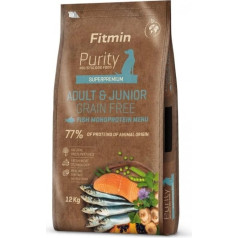 purity grainfree adult&junior fish - сухой корм для собак - 12 кг