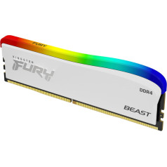 ddr4 16gb 3200mt/s cl16 dimm fury beast white rgb se