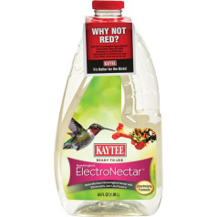 Kaytee Produkti Electro Nectar Kolibri savvaļas putnu lietošanai gatavs preparāts 64oz