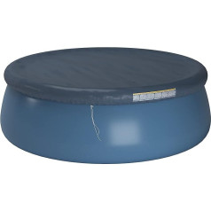 Amazon Basics 12ft Plain Round Pool Cover - Blue - 366cm x 366cm