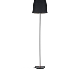 Paulmann 79612 Neordic Stehleuchte Enja max. 1x20W Stehlampe für E27 Lampen Standleuchte mit Stoffschirm Schwarz/Kupfer 230V ohne Leuchtmittel