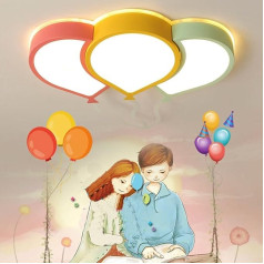 LED bērnu griestu gaisma Dimmable tālvadības pults moderna griestu gaisma zēni meitenes guļamistaba bērnu istaba dzīvojamā istaba ēdamistaba apdare akrila balons karikatūra lampshade mājsaimniecības griesti