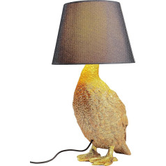 Kare Design Galda lampa Animal Duck Gold / Brown Duck Light Animal Design Dekoratīvā lampa Galda lampa 53 x 31 x 31 cm (H x W x D)