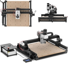 CNC frezavimo staklės medienai plastikui metalui 43 x 39 cm 500 W