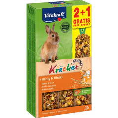 Vitakraft Kracker medus trusīšu kārums - 2+1