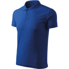 Vīriešu Pique Polo bezmaksas T-krekls (rudzupuķu) / 2XL