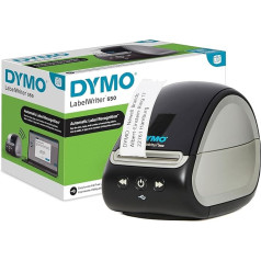 DYMO LabelWriter 550-Etikettendrucker | Beschriftungsgerät mit Thermodirektdruck | automische Etikettenerkennung | druckt Adressetiketten, Versandetiketten, Barcodeetiketten und mehr | EU-Stecker