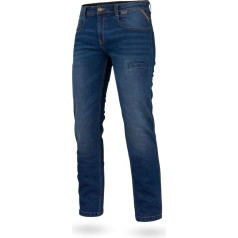 WÜRTH MODYF Stretch X Work Jeans - Profesionālas vīriešu darba bikses - darba džinsi ar rāvējslēdzēju - izmēros 42-66, zilā krāsā