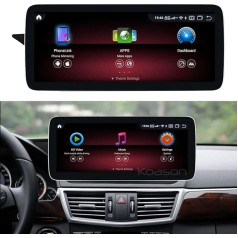 Koason 12,3 collu Android ekrāna monitora ekrāns Multimediju navigācijas sistēma Auto radio bezvadu Carplay Mercedes Benz E klases W212 S212 (AMG) 2009-2014 NTG4.0 NTG4.5