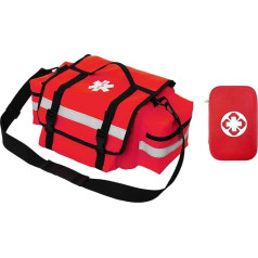 MYDAYS OUTDOOR Erste-Hilfe-Taschen voll bestückt, Trauma-Notfalltasche, Erste-Hilfe-Set enthält 52 Erste-Hilfe-Zubehör für Krankenschwestern, Rettungsgruppen