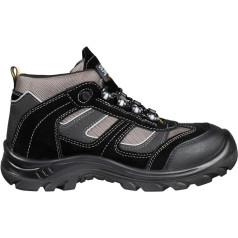 SAFETY JOGGER S3 Sicherheitsschuhe - CLIMBER - rutschfeste Arbeitsschuhe für Herren und Damen, Arbeitsstiefel mit Kunststoff Zehenkappe und Zwischensohle, Metallfrei, Schwarz Grau