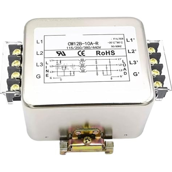 CW12B-10A/20A/30A/30A/40A-R ar 380 V frekvenču filtru (CW12B-10A-R)