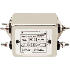 Augstākais divpakāpju maiņstrāvas filtrs CW4EL2-20A-T/S 10A/30A(CW4EL2-30A -S Screw)