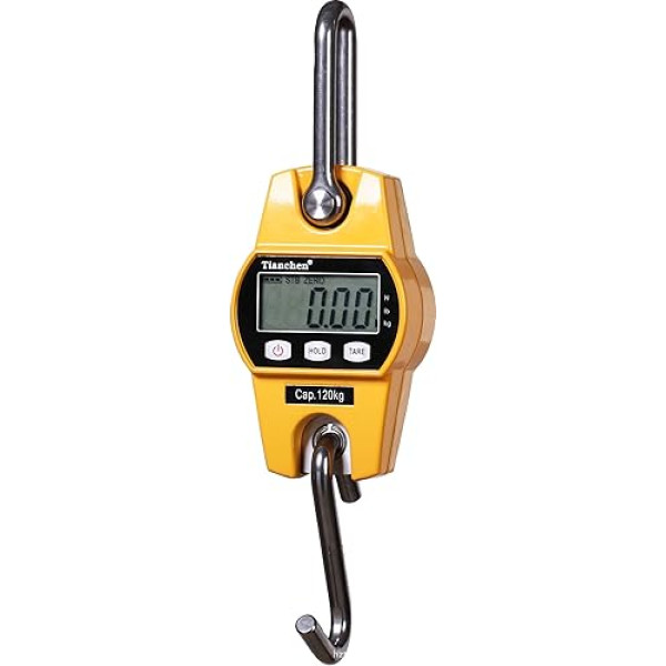 Mini LCD displejs Augstas precizitātes elektroniskā skala Crane Scale Digital Hanging Scale CE 50kg