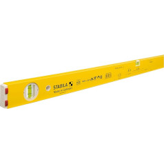 STABILA Mērinstrumenti 16882 Burbuļlīmeņrādis 80M uzstādīšana 100 cm