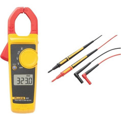 Fluke 323 reāli efektīvs strāvas mērītājs + Twist Guard testa vadi