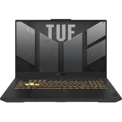 ASUS TUF TUF Gaming F17 klēpjdators, 17,3 collu Full HD 16:9 IPS displejs, Intel Core i7-13620H, 16 GB RAM, 1 TB SSD, NVIDIA RTX 4060, Windows 11, QWERTZ tastatūra, pelēks, mecha Grey