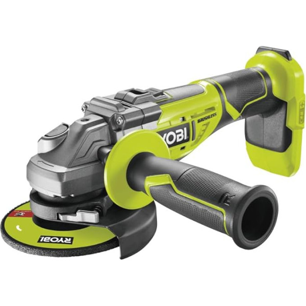 Ryobi R18AG7-0 18V ONE+ bezvada leņķa slīpmašīna (tikai korpuss)