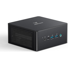 MINIS FORUM UM890 Pro Mini PC - AMD AI Ryzen 9 8945HS, 8 C/16 T, Radeon 780M GPU, 64 GB DDR5 RAM, 1 TB M.2 SSD, HDMI 2.1, DP 1.4, 2xUSB4, 4xUSB3.2, Oculink, 2xRJ45 2.5G, Wi-Fi 6E un BT 5.2