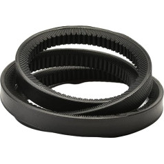 Othmro 1 x trīsstūra josta Rūpniecības josta AX36 Drive V-Belt Iekšējais apkārtmērs 91,4 cm Rūpnieciskās jaudas gumijas piedziņas siksnas rezerves siksnas zobrata siksna virpām Galda zāģi lentzāģi Melns