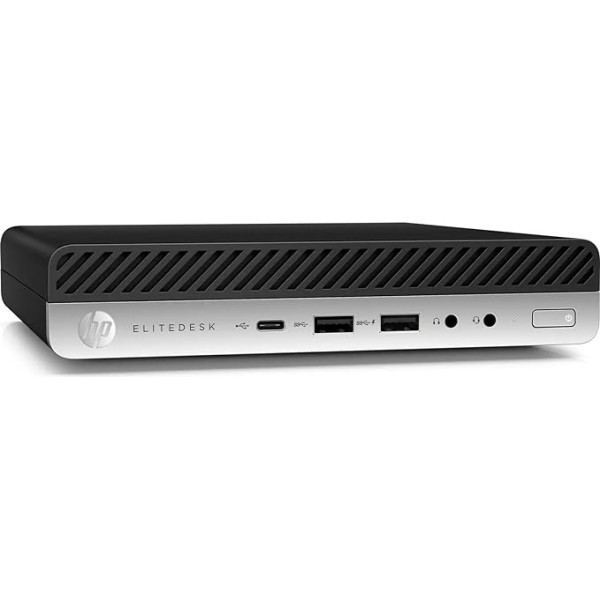 HP EliteDesk 800 G5 Mini galddators Intel i5-9400T RAM 16GB SSD 480GB Windows 11 Pro Office 2021 - (atjaunots)