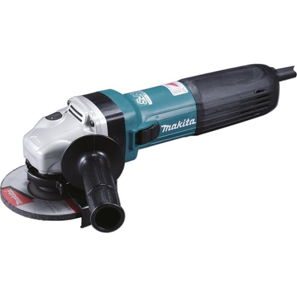 Makita GA5041C01 leņķa slīpmašīna 125 mm 1400 W melns tirkīzs