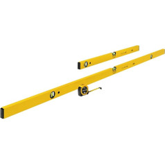 STABILA Spirit Levels Classic Kit 70-3-180, 3-Piece: Type 70-2/180 cm, Type 70/80 cm, BM 150/3 m