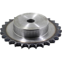 KJOET Ritzel für Industriemaschinen 06B 28 Zähne bis 50 Zähne Kettenrad Kettengetriebe Industrieller A3-Stahl Geeignet for 06B Rollenkette Teilung 9,525 mm (Size : 45 Teeth)