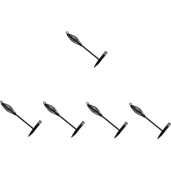 Angoily Pack of 5 Slag Hammer piederumi metināšanas iekārtām Mazs metināšanas āmurs Pavasara spirālveida āmurs Metināšanas āmurs ar spirāli Metināšanas āmurs ar spirāli Metināšanas tīrīšanas instrumenti Metāla mazs āmurs Oglekļa t