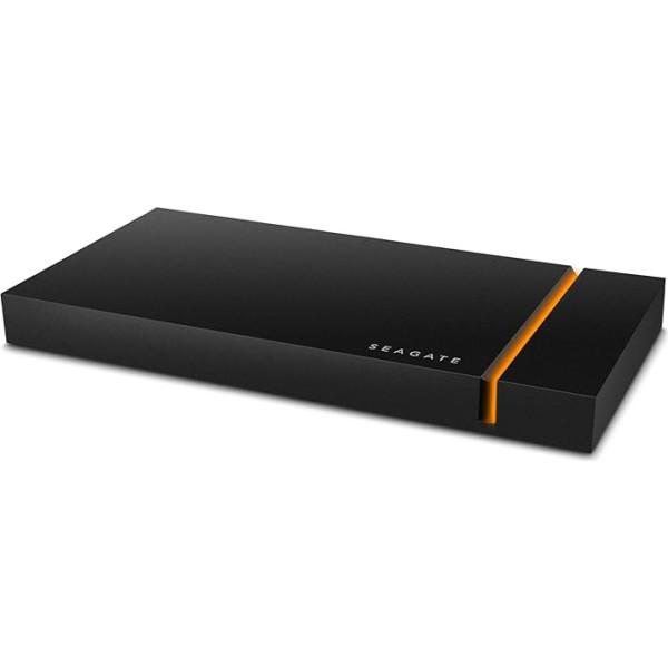 Seagate Firecuda Gaming SSD 500 GB ārējais cietvielu disks - USB-C USB 3.0 ar NVMe datoriem (STJP500400) 2TB