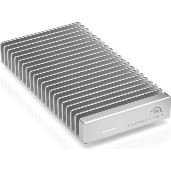 OWC 8TB 1M2 Portable NVMe Thunderbolt (USB-C) USB 4 Ultra Fast ārējais SSD disks ar alumīnija radiatora korpusu