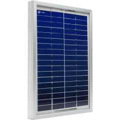 Xunzel 5W saules paneļa 12V akumulatora lādētājs ar 2M saules kabeli 1 gab SOLARPOWER-5