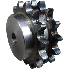 KJOET Rūpniecisko mašīnu sprocket 12-27 zobi 53-69mm OD 14-16mm iekšējais caurums Double Chain Sprocket Transmission Wheel (izmērs: 27 zobi x 113 OD)