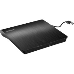 Rodzon USB 3.0 ārējais CD atskaņotājs CD/DVD/-RW/ROM pārsūtīšana uz lielu Windows 10/8/7/XP/Vista/Linux/Mac OS