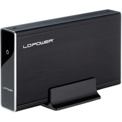 LC-POWER LC-35U3 USB 3.0 (8,9 cm (3,5 Zoll) USB 3.0), melns (schwarz)