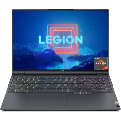 Lenovo Legion Pro 5 spēļu klēpjdators | 16 collu QHD displejs | 165 Hz | AMD Ryzen 7-6800H | 16 GB RAM | 1 TB SSD | NVIDIA GeForce RTX 3070 | Win11 Home | QWERTZ | Grey