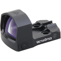 Vector Optics SCRD-G43 Frenzy-S 1x17x24 MIC Zaļā punkta sarkanā punkta vizieris sportam, airsoft un medībām, pneimatiskā šautene, mērķtiecīgs vizieris, atstarojošais vizieris, sarkanais punkts mērķēšanai